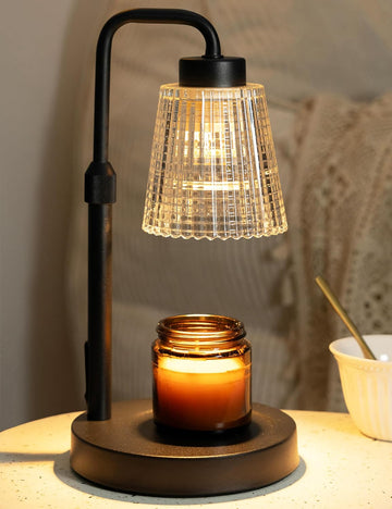Dimmable Candle Warmer Lamp with Timer – Includes 2 Bulbs