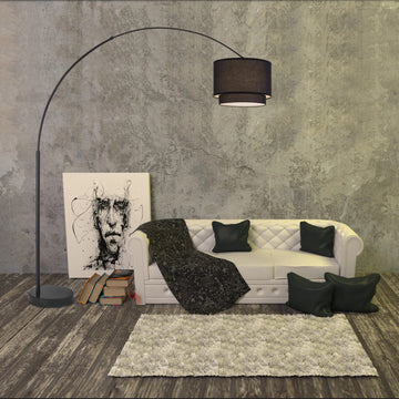 Major-Q Modern 81'' Extra-Large Arc Floor Lamp for Living Room