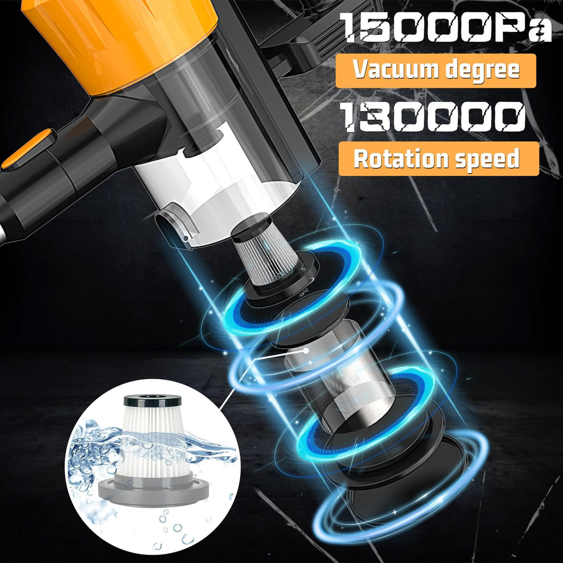"Dual-Battery Household Vacuum Cleaner Set with Free Gifts."